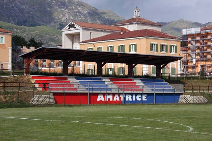 La sezione alla polisportiva Amatrice Calcio