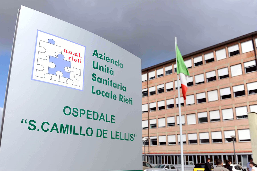 Ospedale di Rieti per le donazioni