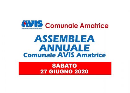 Convocazione assemblea annuale 2020