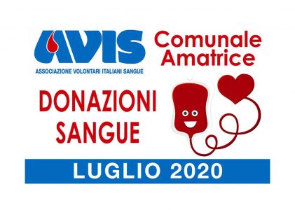 Donazioni luglio 2020