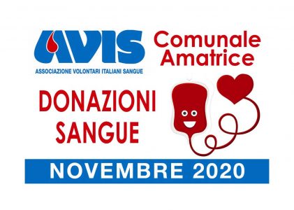 Donazioni novembre 2020