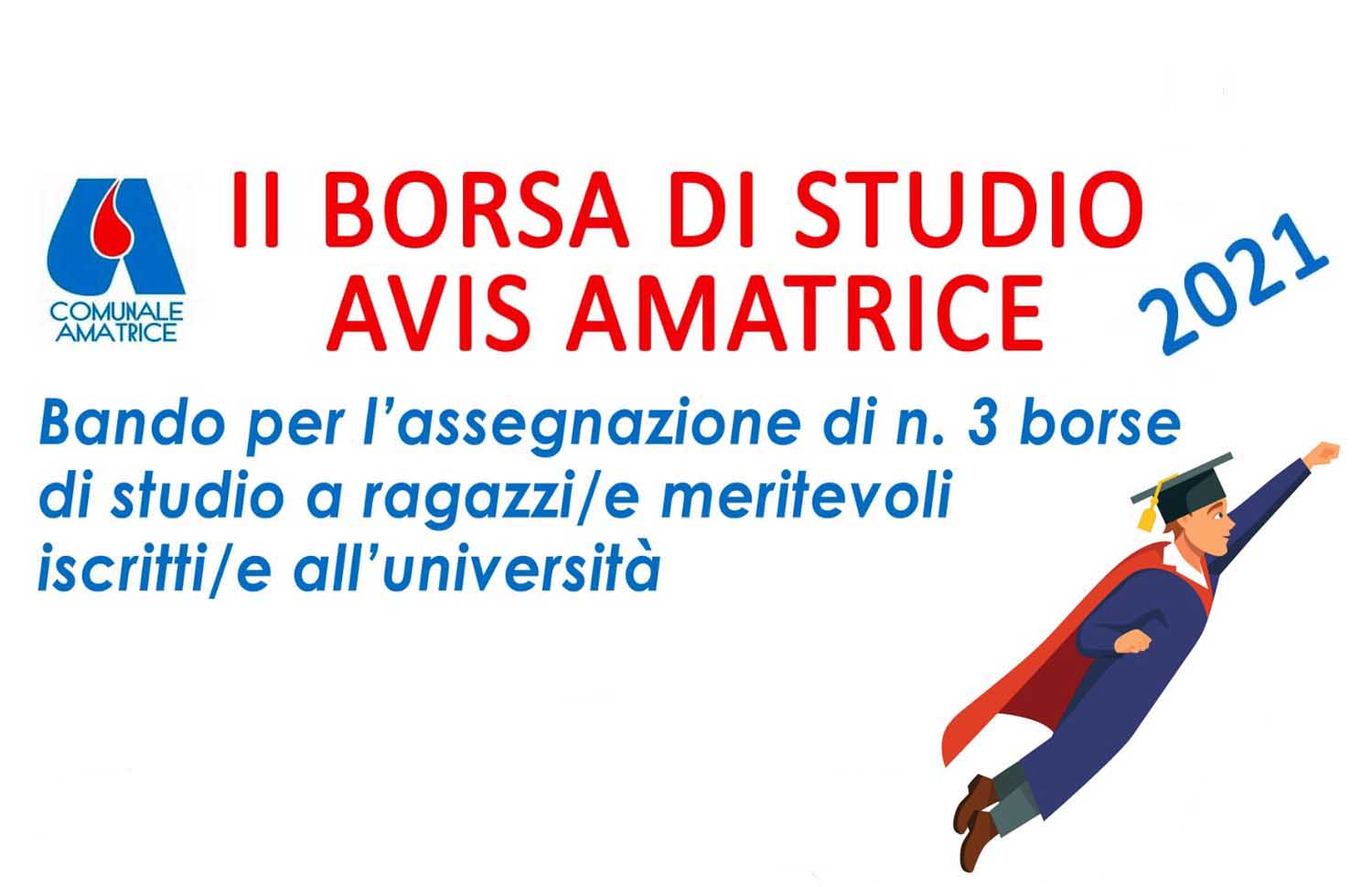 2^ Borsa di Studio Avis Amatrice