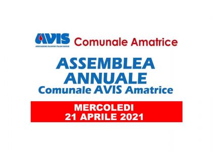 Convocazione assemblea annuale 2021