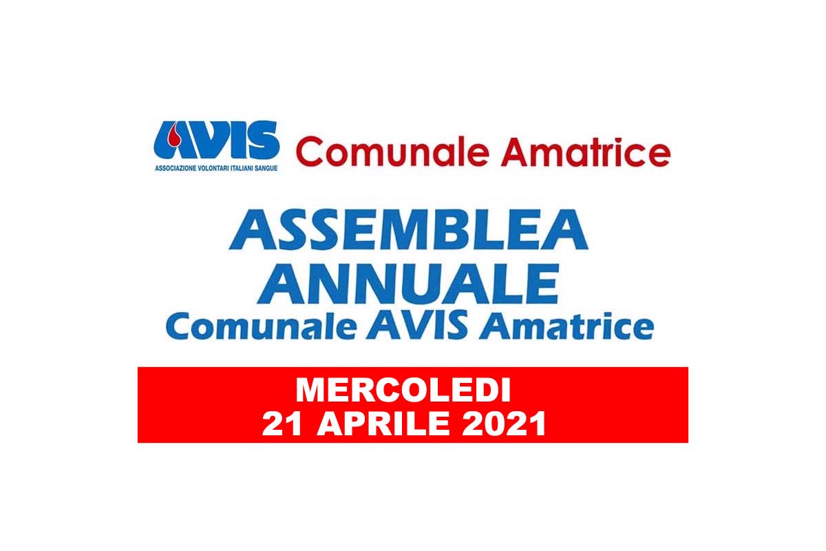 Convocazione assemblea annuale 2021