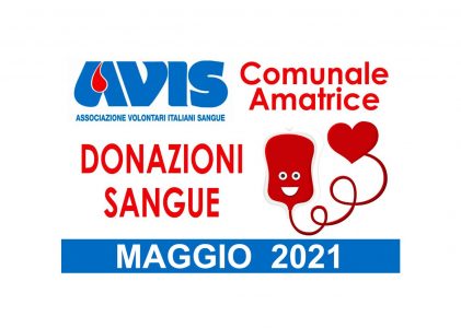 Donazioni maggio 2021