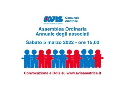 Convocazione assemblea annuale 2022