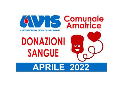 Donazioni aprile 2022