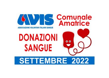 Donazioni settembre 2022