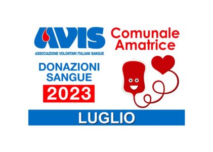 Donazioni luglio 2023