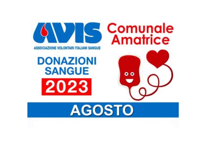 Donazioni agosto 2023