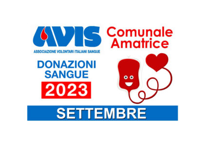 Donazioni settembre 2023