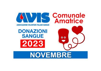 Donazioni novembre 2023