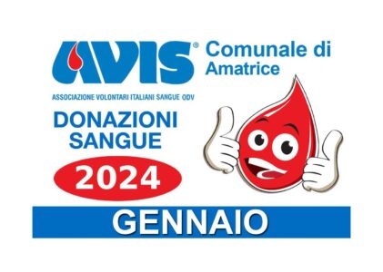 Donazioni gennaio 2024