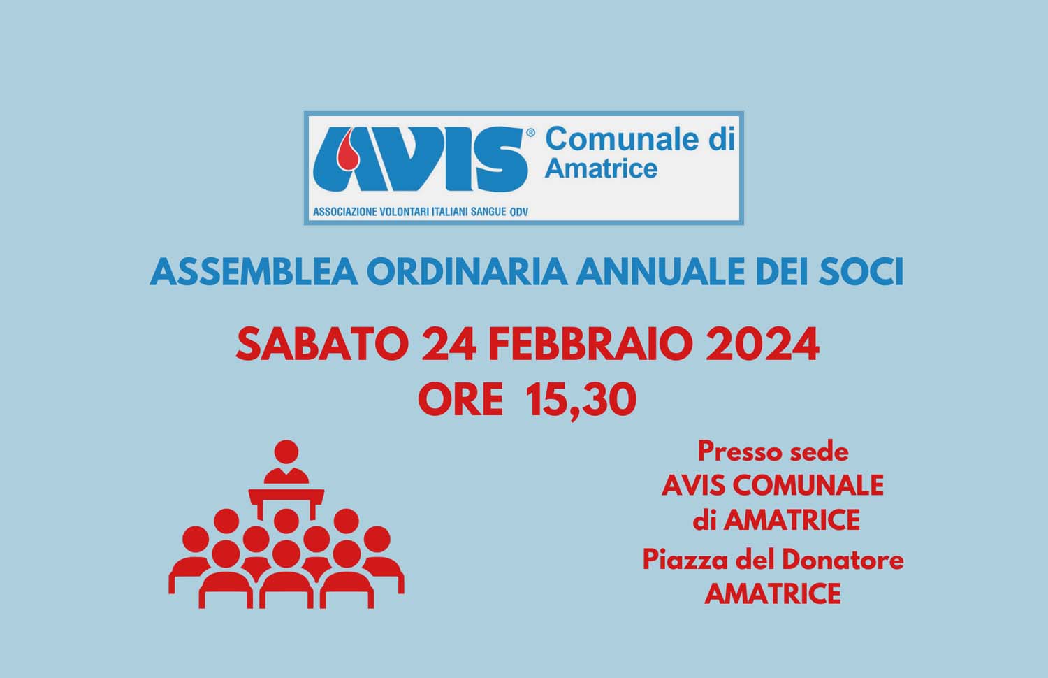 Convocazione assemblea annuale 2024