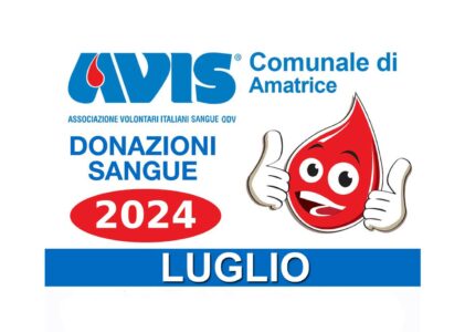 Donazioni luglio 2024